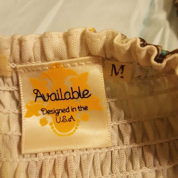 Available Maxi Ruffle Dress - Picture 4 of 4